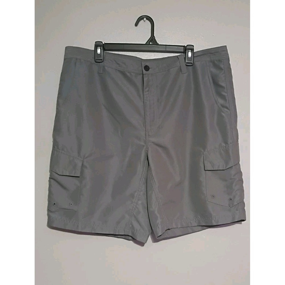 Magellan Shorts Mens Size 38 Gray Water Repellent Casual Hiking Outdoor Gorpcore
